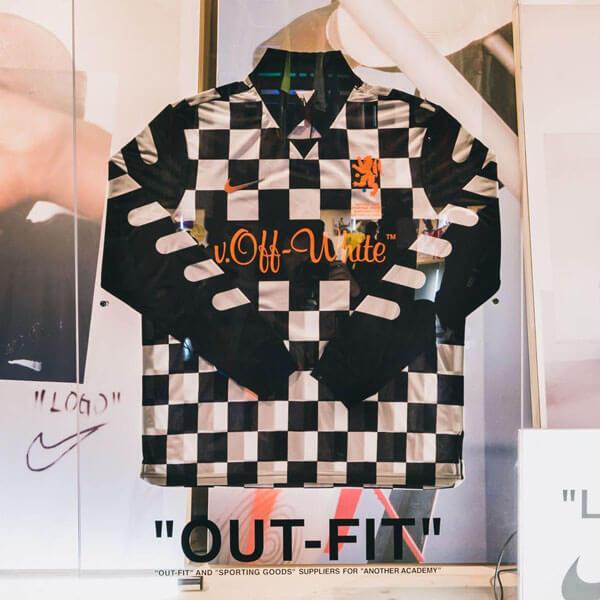 【激レアアイテム】ナイキ オフ ホワイト パーカー コピー Nike Lab x Off White コラボ Jersey shirts201116CC